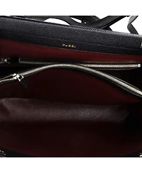 Pre-Owned Gucci Medium Zumi Top Handle Bag Leather