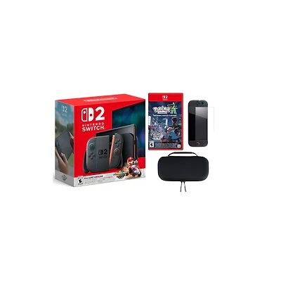 Nintendo Switch 2 Mario Kart World Bundle With Accessories & Pokemon Z-a Game