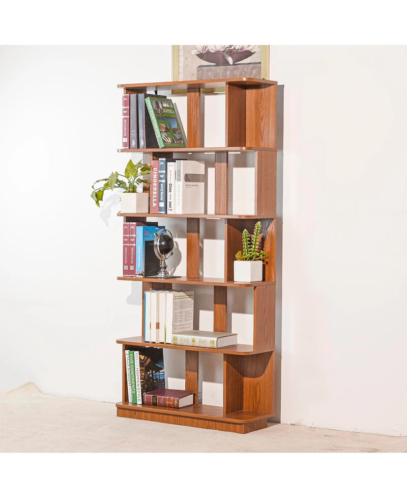 Rainsken 5-Tier Bookcase
