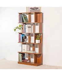 Rainsken 5-Tier Bookcase