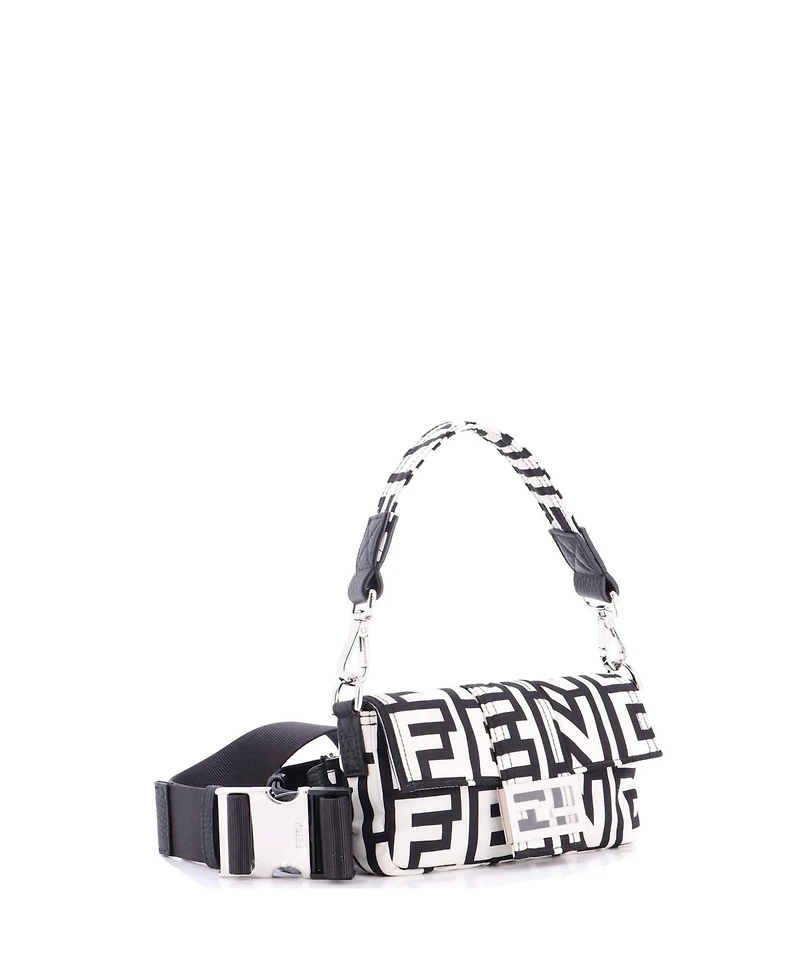 Pre-Owned Fendi x Marc Jacobs Baguette Nm Bag Printed Nylon