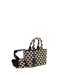 Pre-Owned Prada Small Symbole Tote Jacquard