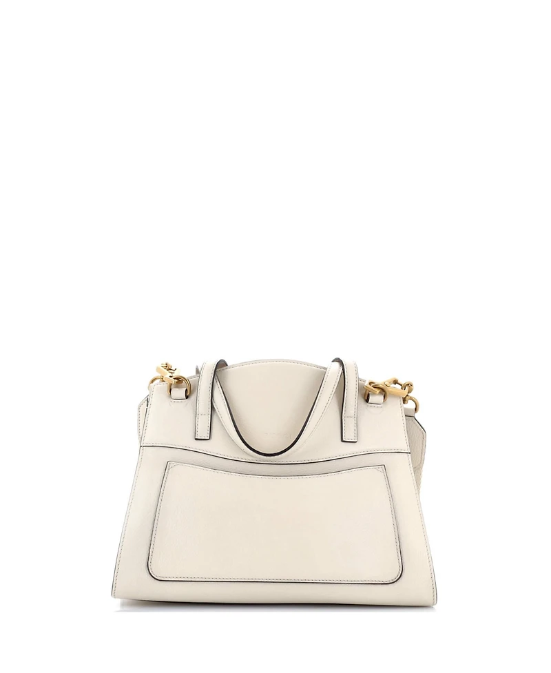 Pre-Owned Gucci Medium Totem Top Handle Bag Leather