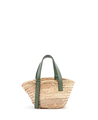 Pre-Owned Loewe Small Basket Tote Raffia
