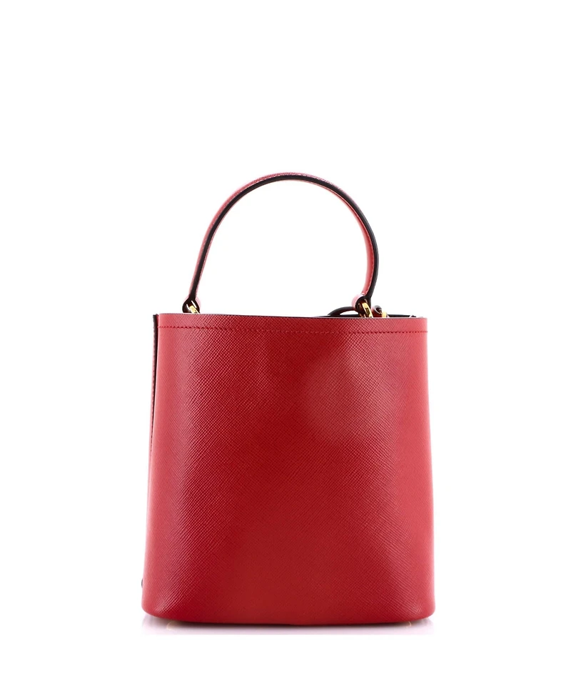 Pre-Owned Prada Medium Panier Bucket Bag Saffiano Leather