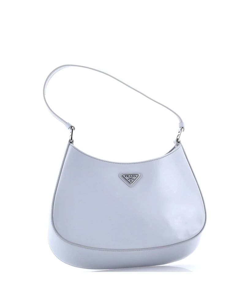 Pre-Owned Prada Medium Cleo Shoulder Bag Spazzolato Leather