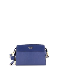 Pre-Owned Prada Small Esplanade Crossbody Bag Saffiano with City Calf