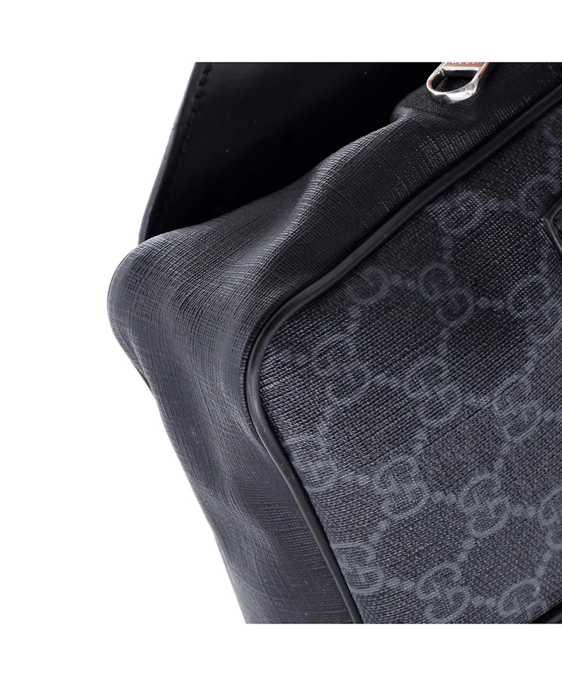 Pre-Owned Gucci Small Soft Zip Belt Bag Gg Coated Canvas