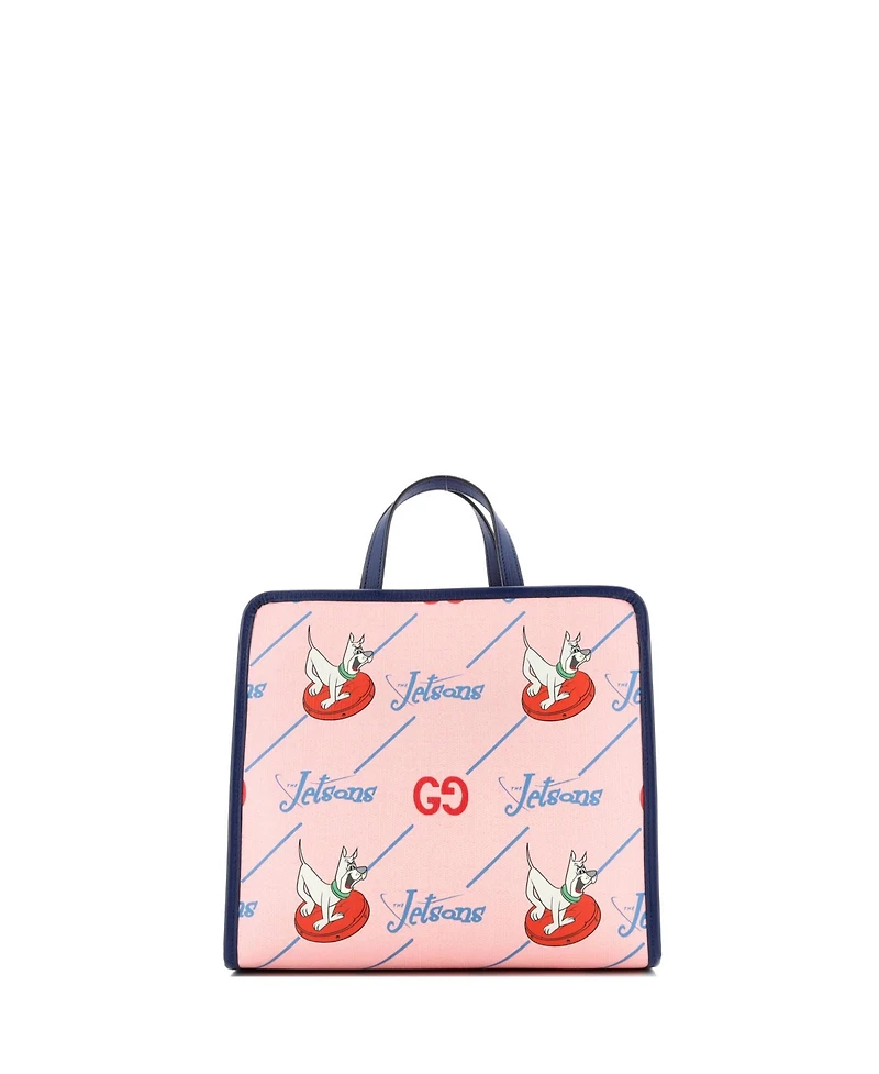 Pre-Owned Gucci Medium Children's Tote Printed Canvas