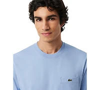Lacoste Men's Front Pocket Crewneck Jersey T-Shirt