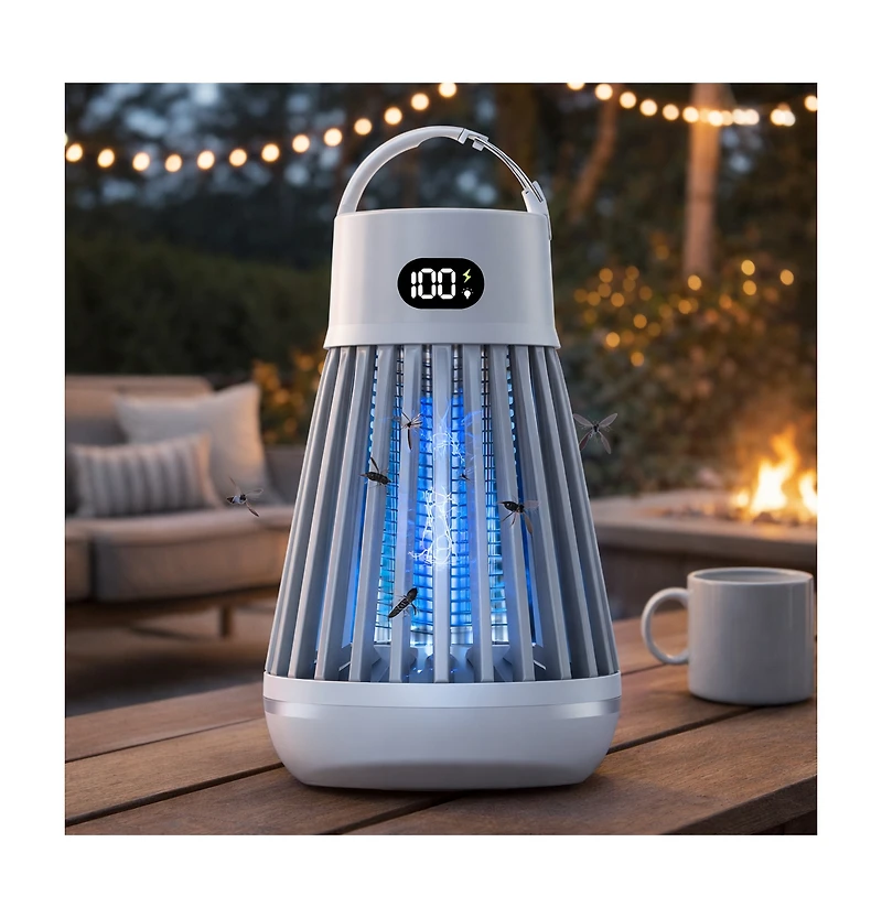 Seamless Outdoors Uv Mosquito Fly Killer Lamp