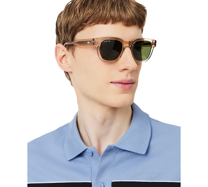 Lacoste Men's Regular-Fit Color Block Polo Shirt