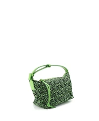 Pre-Owned Loewe Small Cubi Hobo Anagram Jacquard