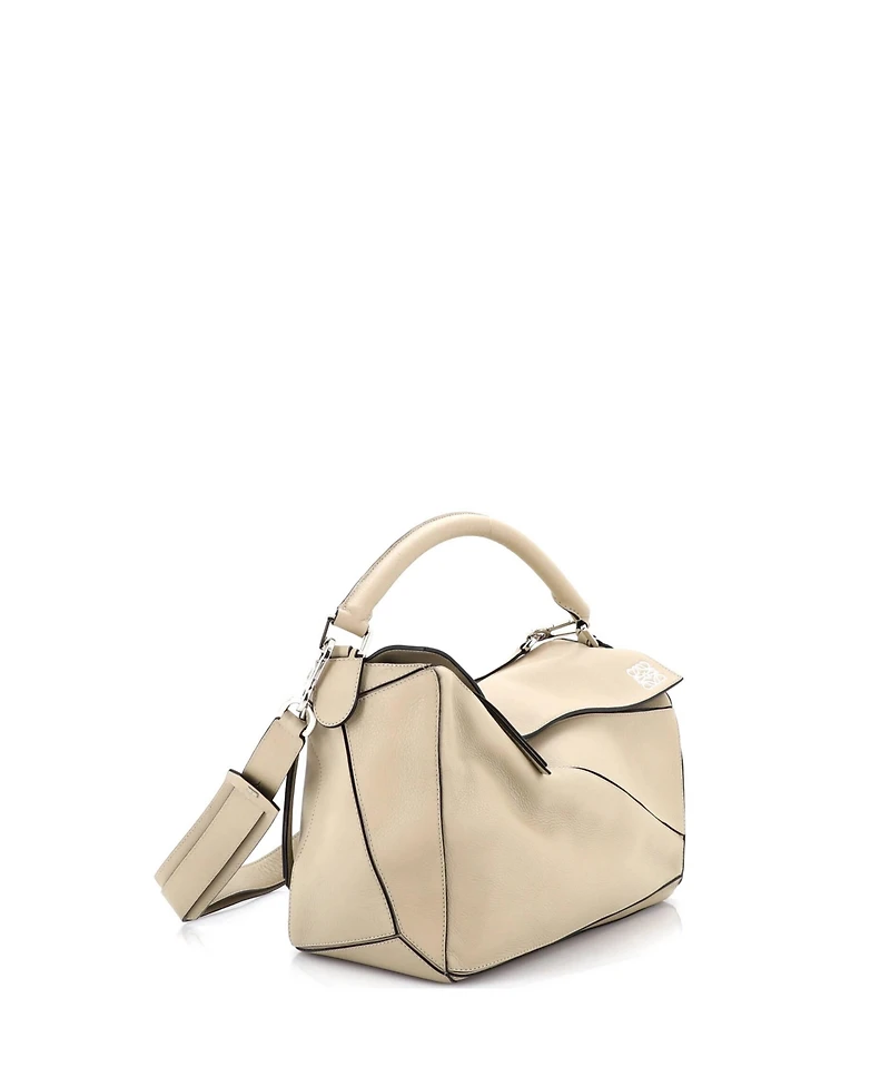 Pre-Owned Loewe Large Puzzle Bag Leather