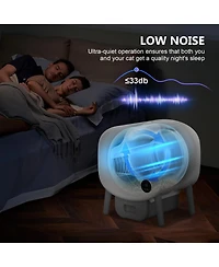 Cumrige Fumoi Self Cleaning Litter Box,Large Capacity Automatic Cat Litter Box Self Cleaning for Multiple Cats with App Control and Safety Protection