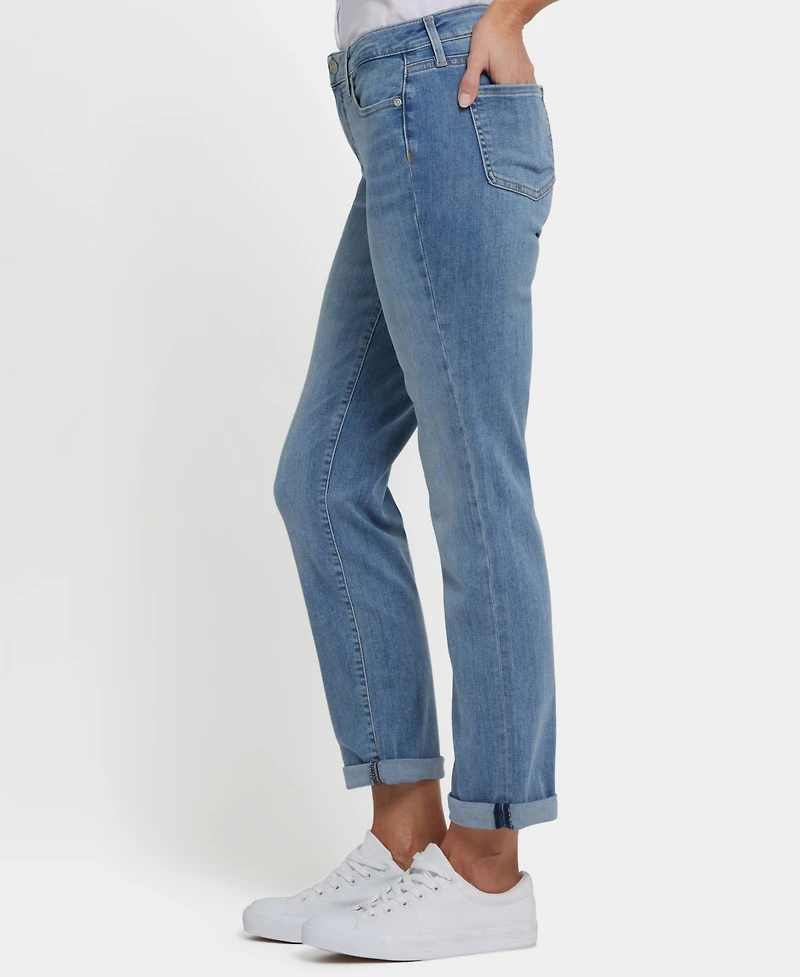 Nydj Women's Sheri Slim Ankle Roll-Cuff Jeans