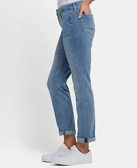 Nydj Women's Sheri Slim Ankle Roll-Cuff Jeans