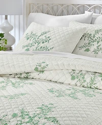 Charter Club Eden Embroidered 3-Pc. Quilt Set, King, Macy's Exclusive