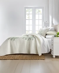 Charter Club Eden Embroidered 3-Pc. Quilt Set, King, Macy's Exclusive