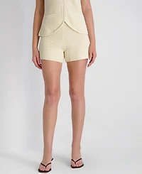 French Connection Women's Fitted Mid-Thigh Shorts