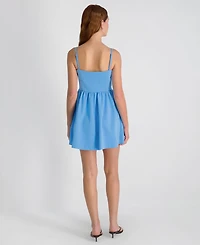 French Connection Women's Sweetheart Neck Mini Dress