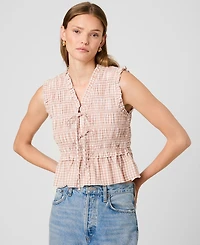 French Connection Women's Sleeveless V-Neck Top