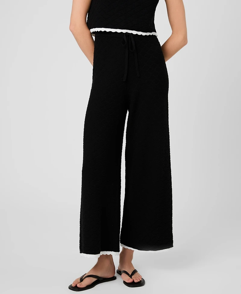 French Connection Women's Pull-On Cotton Pants