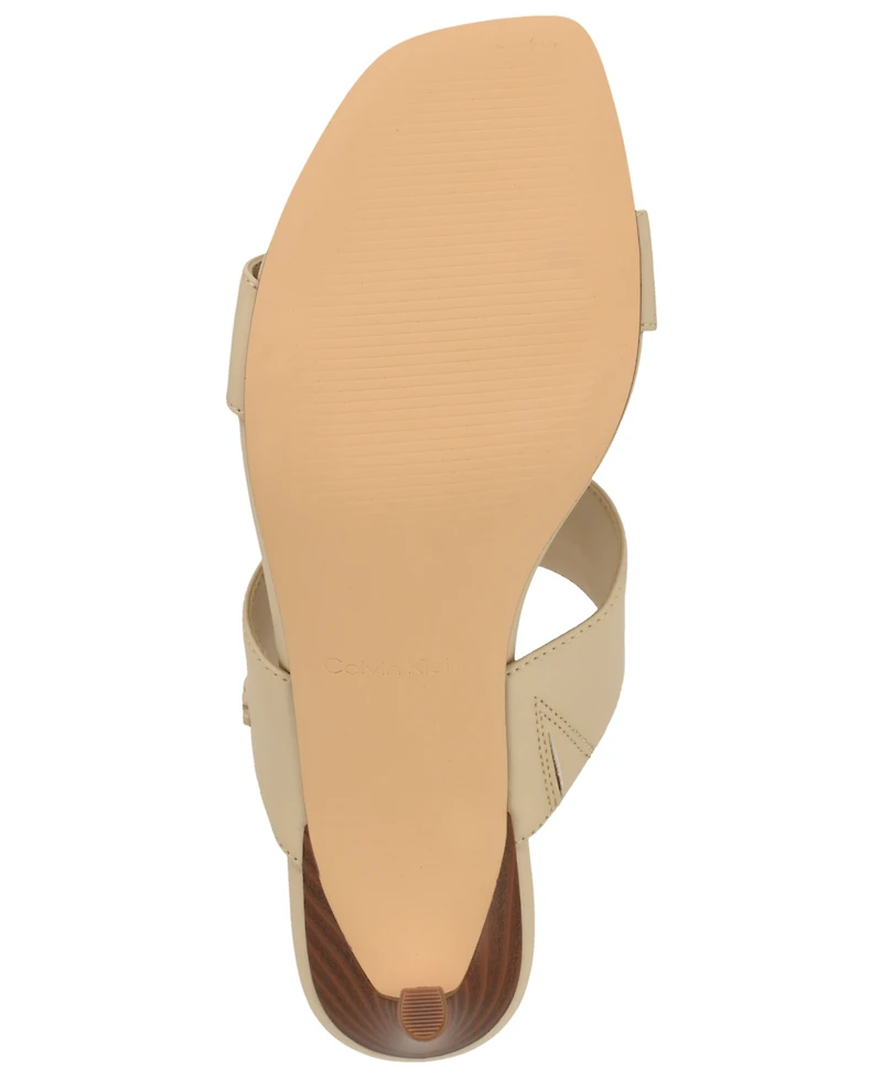 Calvin Klein Women's Haverlie Slip-On Dress Sandals