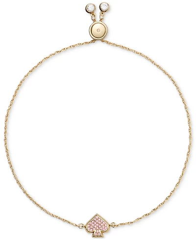 kate spade new york Gold Plated Pave Slider Bracelet
