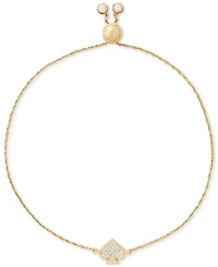 kate spade new york Gold Plated Pave Slider Bracelet