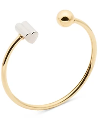 kate spade new york Two-Tone Plated Geo Pop Flex Cuff Bracelet