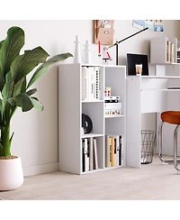 Homlux 5 Cube Storage Bookshelf Kids Toy Organizer Horizontal Vertical