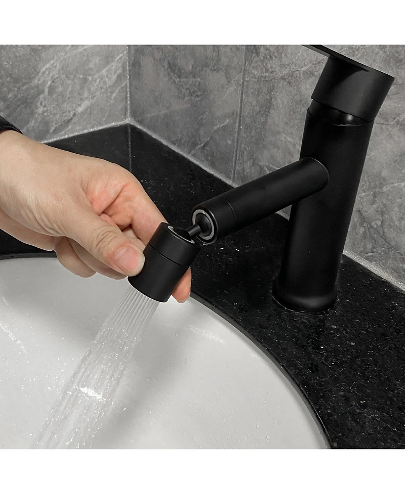 Busdays Bathroom sink faucet, single hole bathroom faucet modern single handle vanity basin faucet