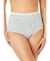 Woman Within Women's Modern Cotton Spandex Brief 3-Pack