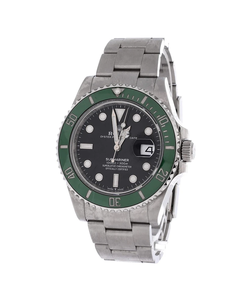 Pre-Owned Rolex Oyster Perpetual Submariner Starbucks Date Automatic Watch in Stainless Steel and Cerachrom 41mm