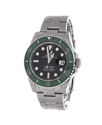 Pre-Owned Rolex Oyster Perpetual Submariner Starbucks Date Automatic Watch in Stainless Steel and Cerachrom 41mm