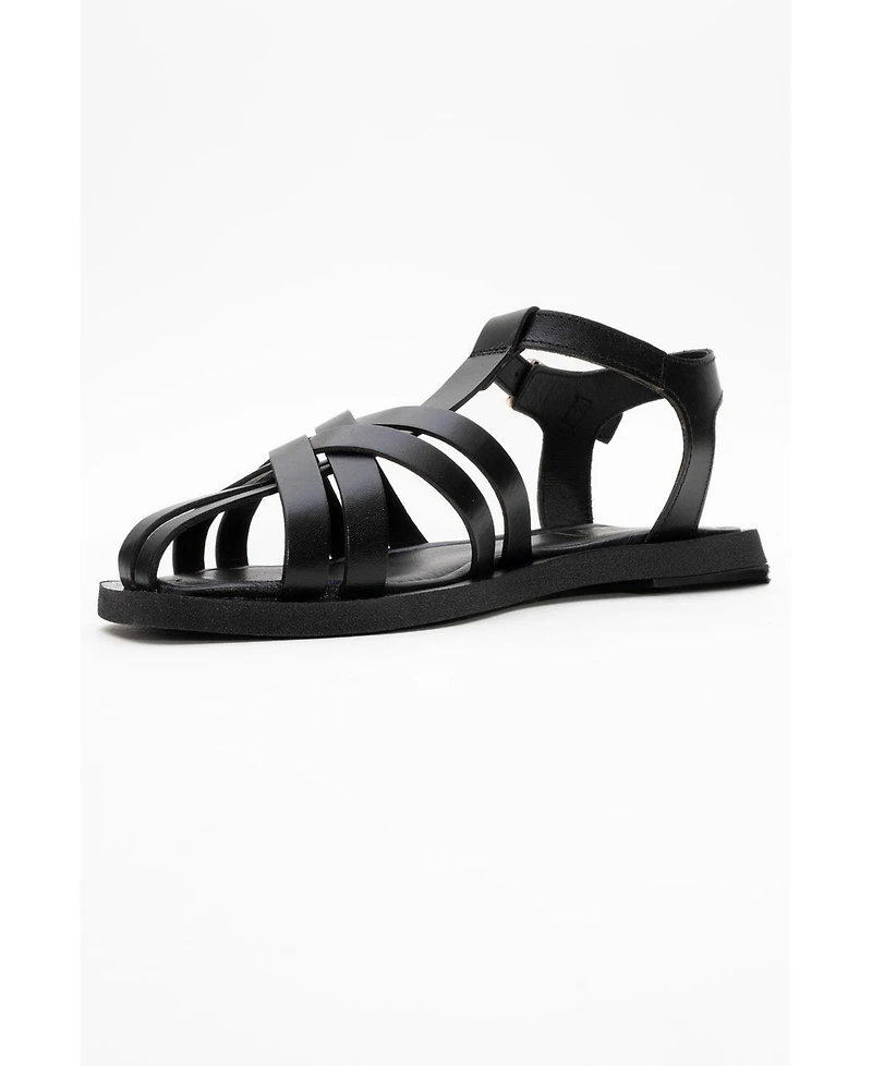 Forever & Always Shoes Women's Andres Leather Sandal