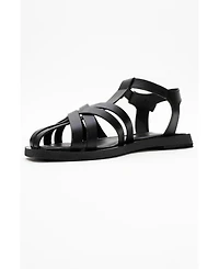 Forever & Always Shoes Women's Andres Leather Sandal