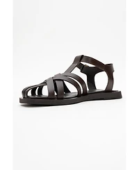 Forever and Always Shoes Women's Andres Leather Sandal