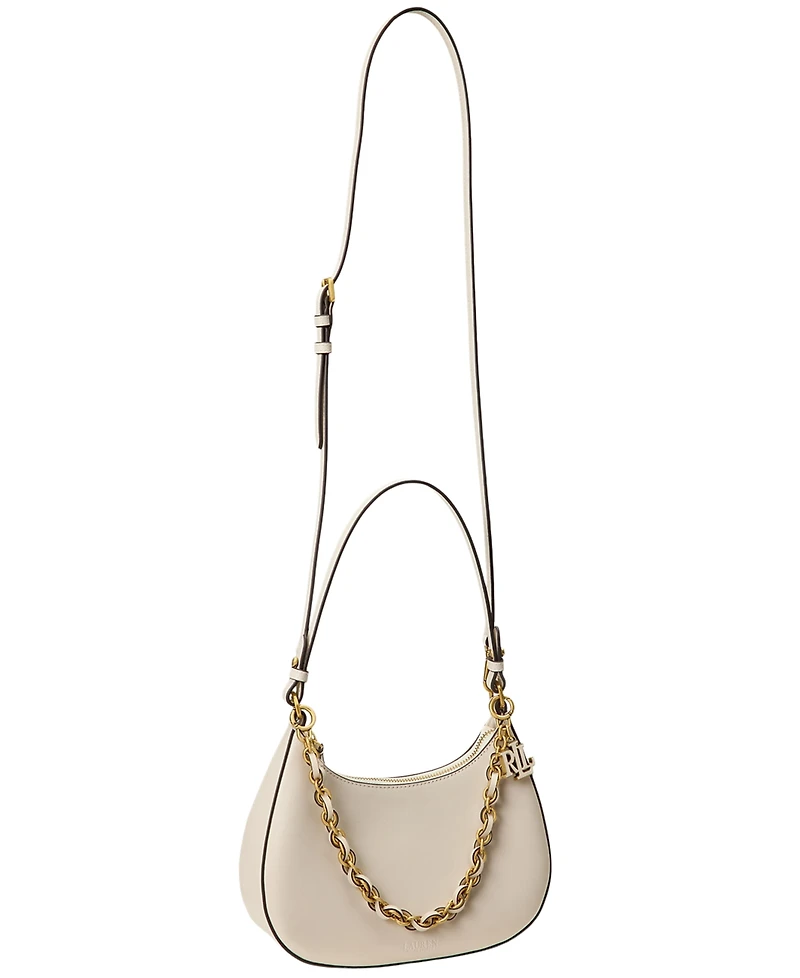 Lauren Ralph Small Leather Shoulder Handbag