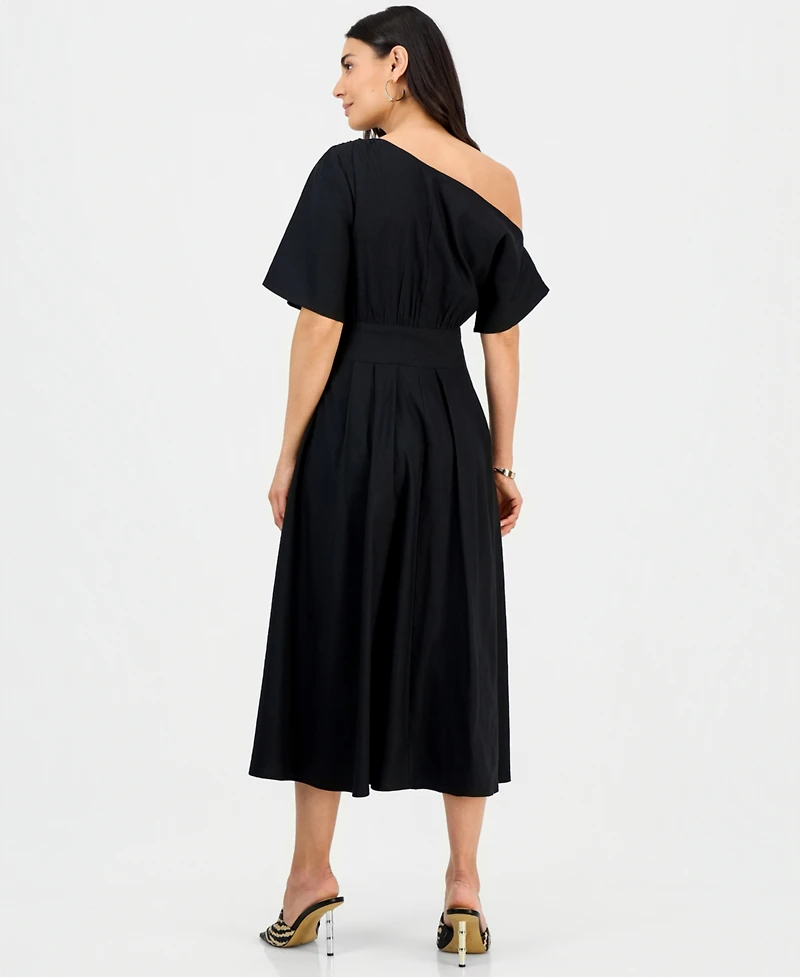 I.n.c. International Concepts Petite Off-Shoulder Maxi Dress, Macy's Exclusive