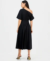 I.n.c. International Concepts Petite Off-Shoulder Maxi Dress, Macy's Exclusive
