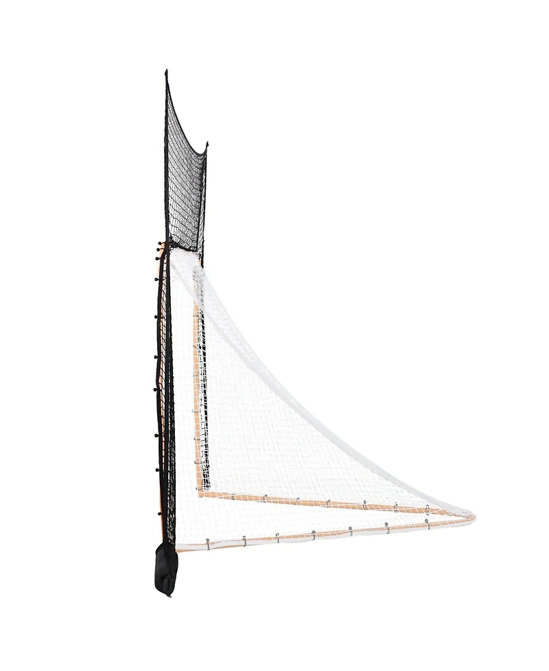 Mecale 12 x 9 Ft Lacrosse Goal Backstop Net