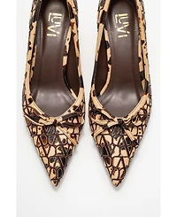 Prologue Shoes Women's Camden Bow Pointed Toe Pump