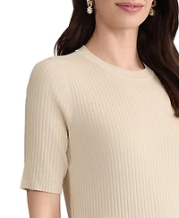 Jones New York Women's Short-Sleeve Crewneck T-Shirt