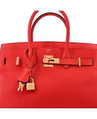 Pre-Owned HERMES Birkin 30 Handbag Epsom with Gold Hardware