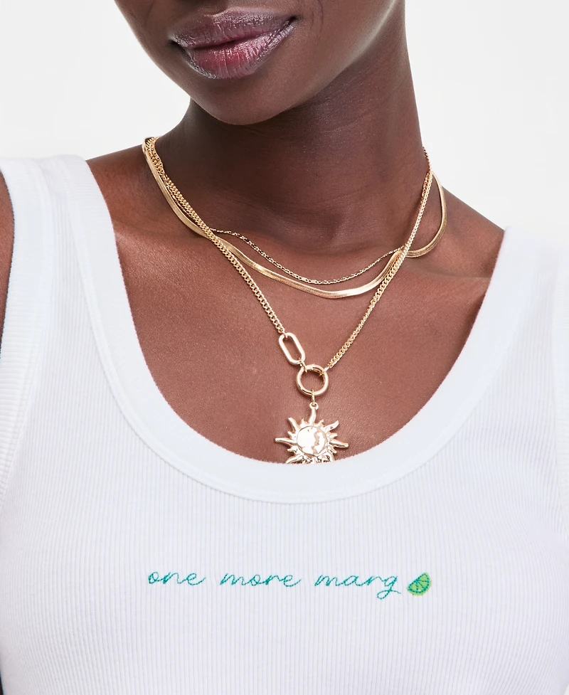 On 34th Women's Scoop-Neck Embroidered Margarita Tank Top, Macy's Exclusive