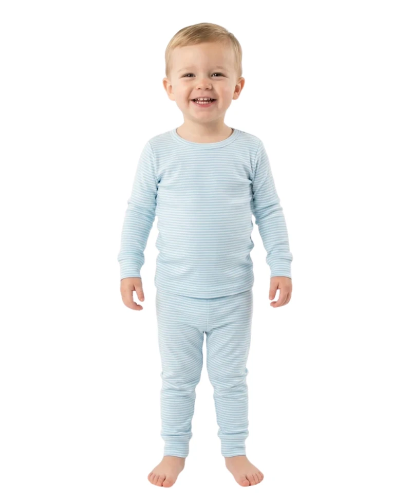 Motette Baby Boys Seaside Stripe Pajama Set