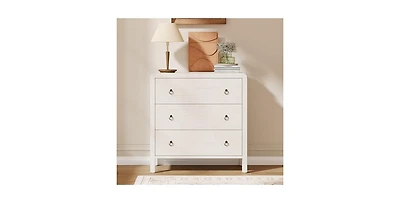 gaomon 3 Drawer Dresser for Bedroom, Chest of Drawers, Closet Dresser Storage Cabinet Organizer
