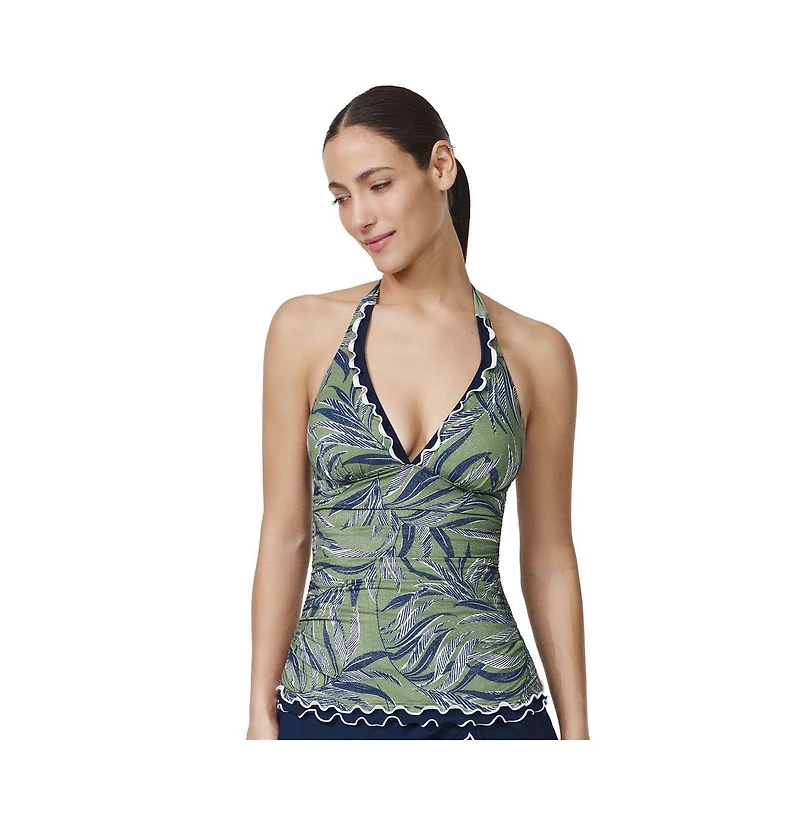 Profile by Gottex Women's Palmita Halter Tankini Top